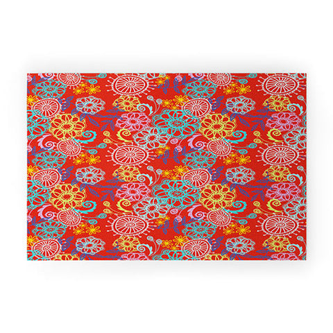 Stephanie Corfee Cart Wheels Welcome Mat