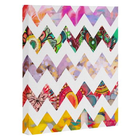 Stephanie Corfee Chevron No 1 Art Canvas