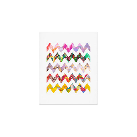Stephanie Corfee Chevron No 1 Art Print