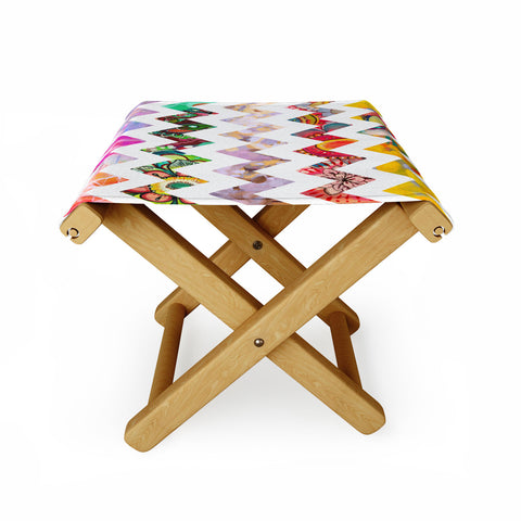 Stephanie Corfee Chevron No 1 Folding Stool