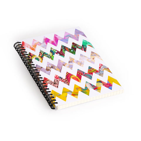 Stephanie Corfee Chevron No 1 Spiral Notebook