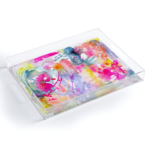 Stephanie Corfee Color Chaos Acrylic Tray