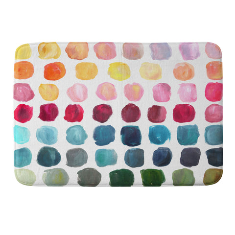 Stephanie Corfee Color Palette Memory Foam Bath Mat