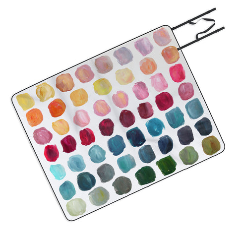 Stephanie Corfee Color Palette Picnic Blanket