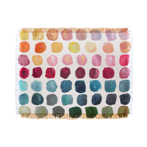 Stephanie Corfee Color Palette Throw Blanket