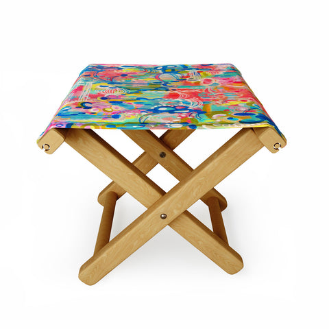 Stephanie Corfee Crazy Town Folding Stool