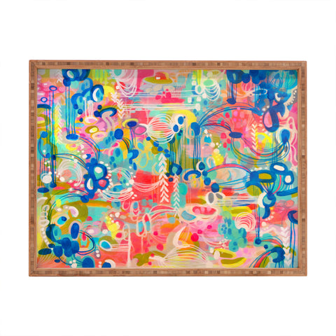 Stephanie Corfee Crazy Town Rectangular Tray