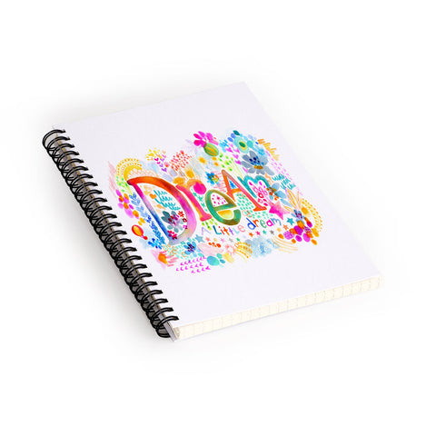 Stephanie Corfee Dream A Little Spiral Notebook