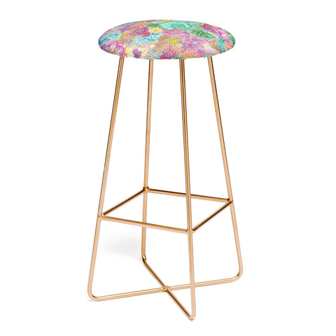 Stephanie Corfee Flourish Allover Bar Stool