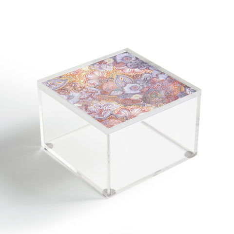 Stephanie Corfee Flourish Allover Muted Desert Acrylic Box