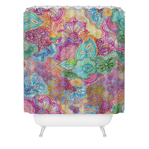 Stephanie Corfee Flourish Allover Shower Curtain