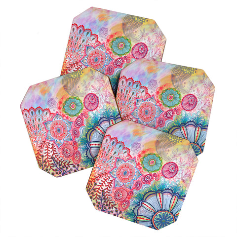 Stephanie Corfee Frolicing Coaster Set