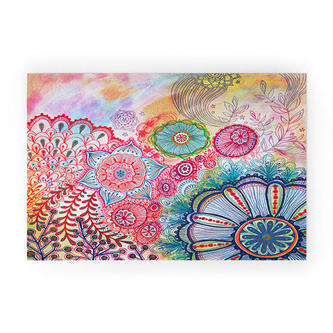 Stephanie Corfee Frolicing Welcome Mat