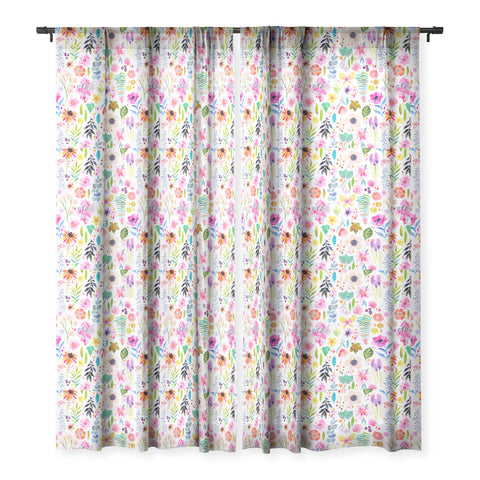 Stephanie Corfee Garden Baby Sheer Window Curtain
