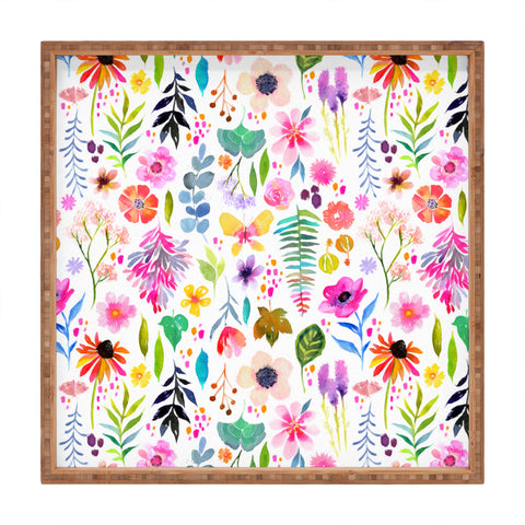 Stephanie Corfee Garden Baby Square Tray