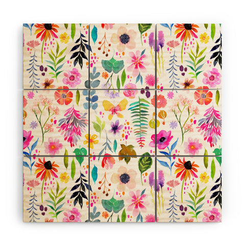 Stephanie Corfee Garden Baby Wood Wall Mural