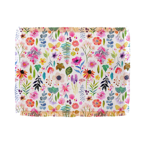 Stephanie Corfee Garden Baby Throw Blanket