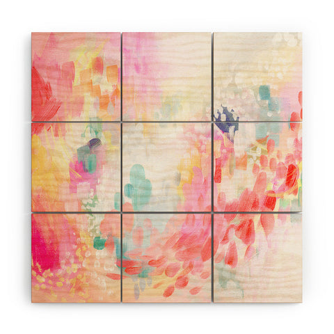 Stephanie Corfee Gigi Girl Wood Wall Mural