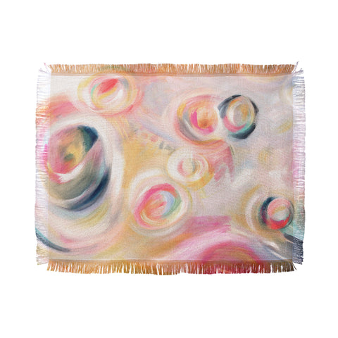Stephanie Corfee Girlie Go Round Throw Blanket
