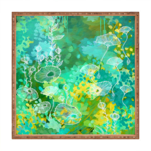 Stephanie Corfee Green Tea Square Tray