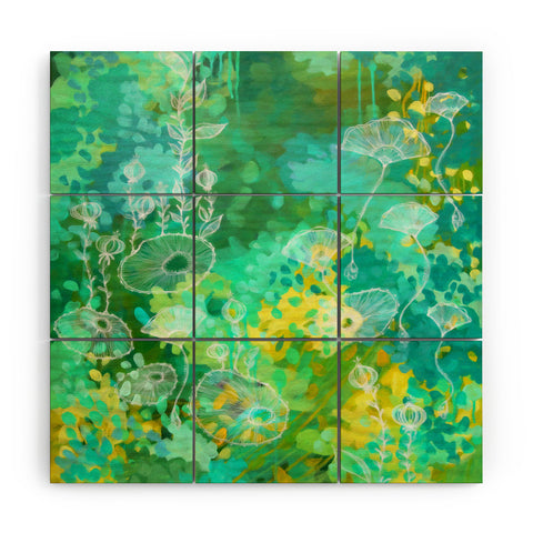 Stephanie Corfee Green Tea Wood Wall Mural