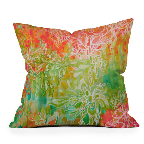 Stephanie Corfee Hanging Gardens Throw Pillow
