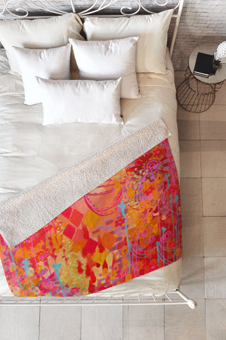 Stephanie Corfee In My Heart Fleece Throw Blanket