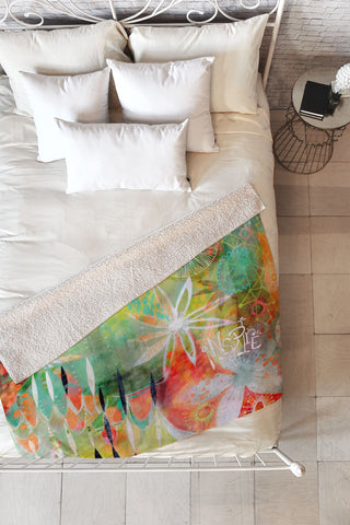 Stephanie Corfee Inspired Fleece Throw Blanket