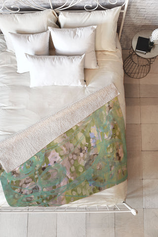 Stephanie Corfee Kristen Fleece Throw Blanket