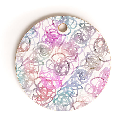 Stephanie Corfee Loopy Cutting Board Round