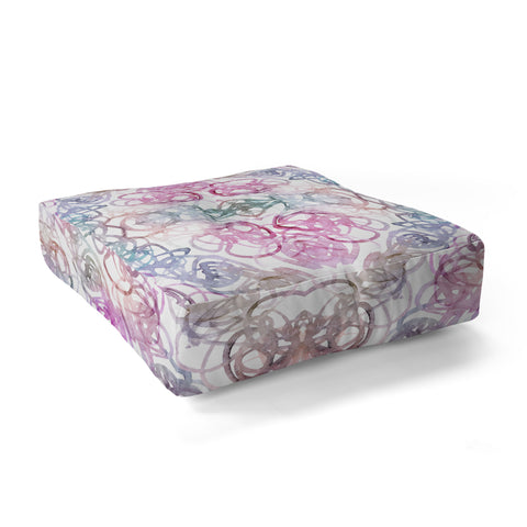 Stephanie Corfee Loopy Floor Pillow Square