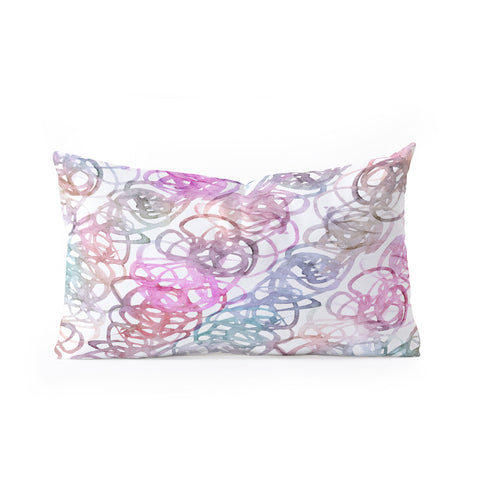 Stephanie Corfee Loopy Oblong Throw Pillow