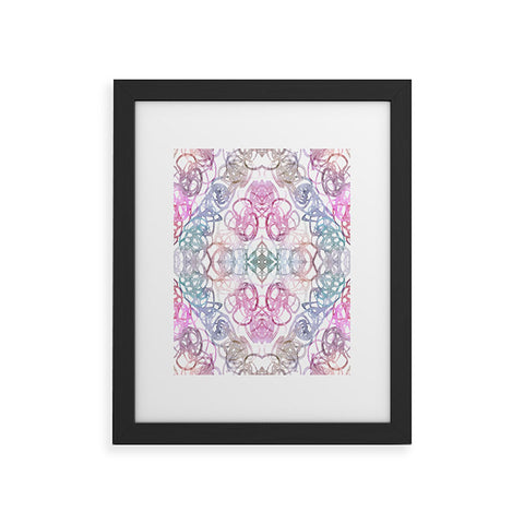 Stephanie Corfee Loopy Framed Art Print