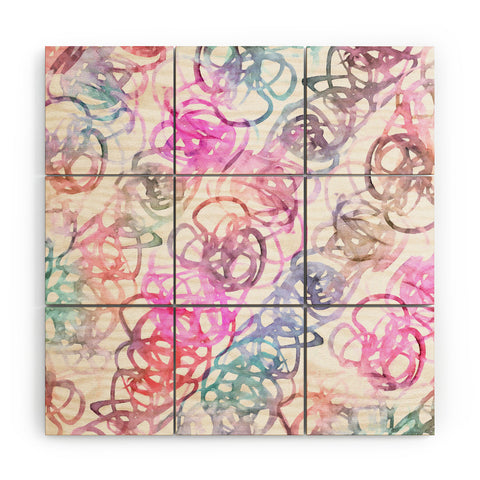 Stephanie Corfee Loopy Wood Wall Mural