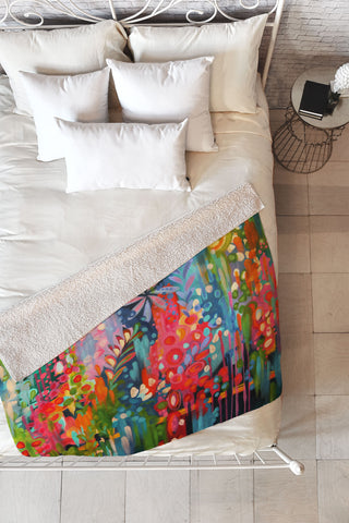 Stephanie Corfee Lush Fleece Throw Blanket