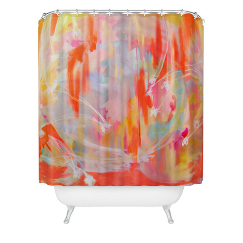 Stephanie Corfee Mermaids Waterfall Shower Curtain