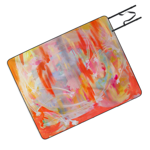 Stephanie Corfee Mermaids Waterfall Picnic Blanket