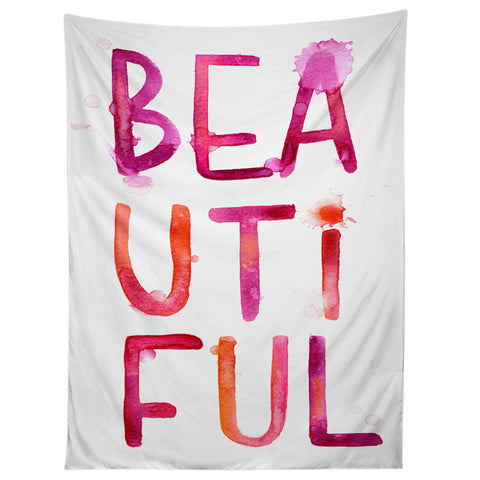 Stephanie Corfee Messy BEAUTIFUL Tapestry