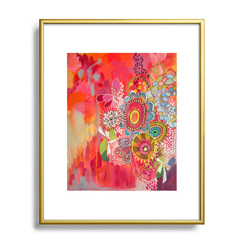 Stephanie Corfee Miss Libby Metal Framed Art Print