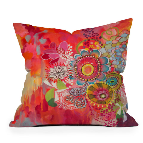 Stephanie Corfee Miss Libby Throw Pillow
