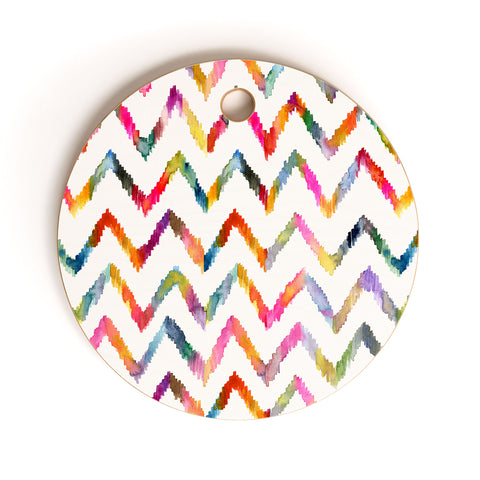 Stephanie Corfee No Ziggity Cutting Board Round