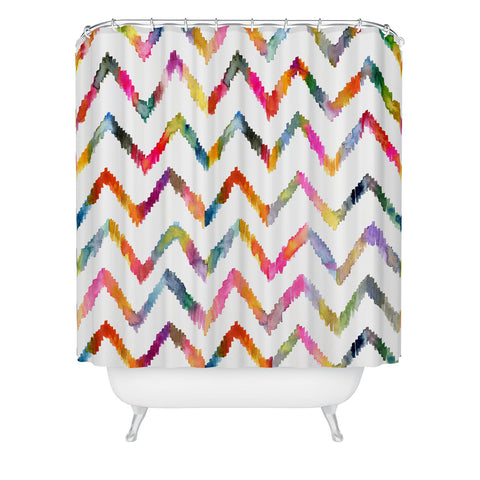 Stephanie Corfee No Ziggity Shower Curtain