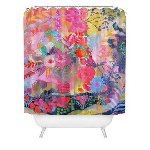 Stephanie Corfee Overflowing Shower Curtain