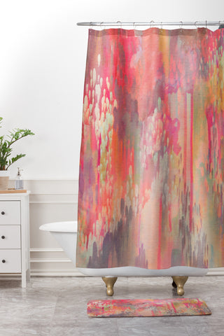 Stephanie Corfee Parfum Shower Curtain And Mat