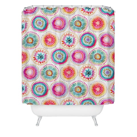 Stephanie Corfee Poof Shower Curtain