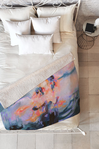 Stephanie Corfee Sparkler Fleece Throw Blanket