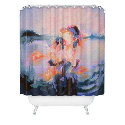 Stephanie Corfee Sparkler Shower Curtain