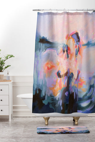 Stephanie Corfee Sparkler Shower Curtain And Mat