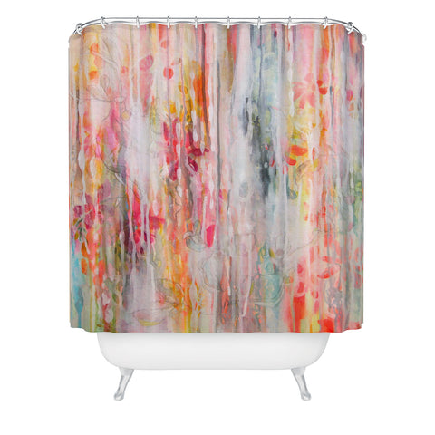 Stephanie Corfee Sparkling Water Shower Curtain