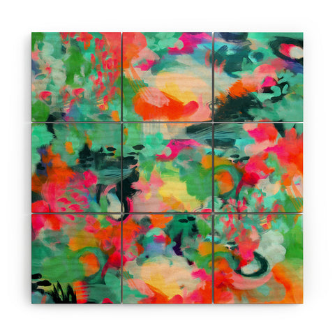 Stephanie Corfee Spilled Ink Wood Wall Mural